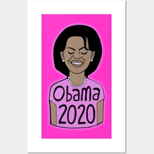 Michelle Obama 2020 Posters and Art